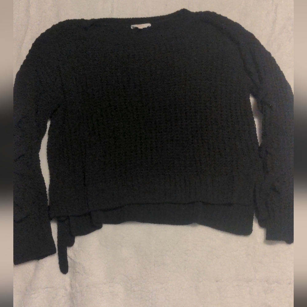 ✏️Candie's black knitted sweater